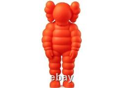 KAWS WHAT PARTY VINYL FIGURES SET 4 COLORS Yellow, Orange, Pink, White Confirmed