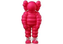 KAWS WHAT PARTY VINYL FIGURES SET 4 COLORS Yellow, Orange, Pink, White Confirmed