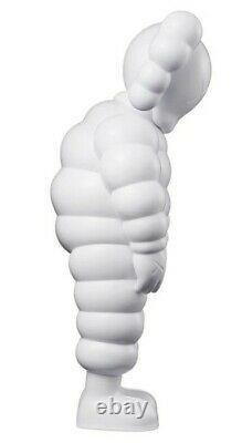 KAWS What Party Companion Figure (White) 11.375in In-Hand Ships Fast