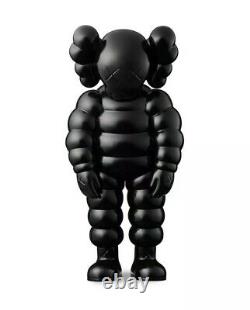 KAWS What Party Figure Black Brand New IN HAND FAST SHIP