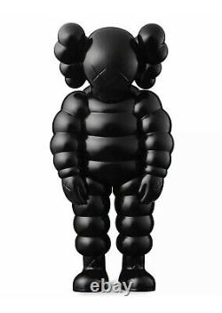 KAWS What Party Figure / Black IN HAND