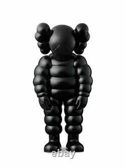 KAWS What Party Open Edition Figure BLACK 100% Authentic BRAND NEW Medicom Toy