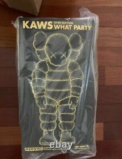 KAWS What Party Yellow Brand New In Unopened Box 100% Authentic