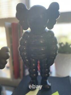 KAWS What Party black Chum figure 100% authentic With Box