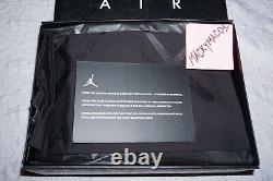 KAWS x Air Jordan 4 Retro Black Authentic. Lottery confirmed size 10.5 Nike Rare