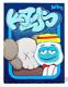 KAWS x Monsters Limited Edition Boo Berry Cereal with acrylic display box