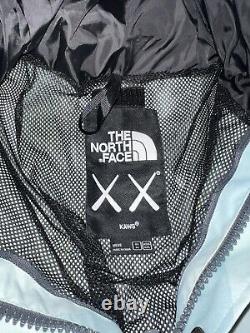 KAWS x The North Face Retro 1986 Mountain Jacket Ice Blue 86 Print XL