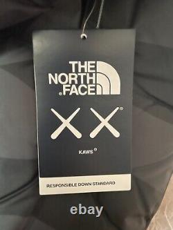 KAWS x The North Face Retro 1996 Nuptse Black Size XL Brand New