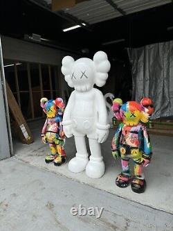 Kaws 4 Ft Tall Colorful