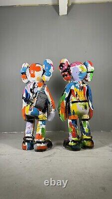 Kaws 4 Ft Tall Colorful