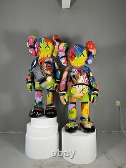 Kaws 4 Ft Tall Colorful