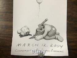 Kaws Beautiful Losers 2004 Offset Print Poster Unframed Art 17 x 11 Open