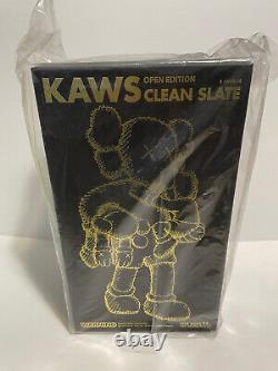 Kaws Clean Slate figure black