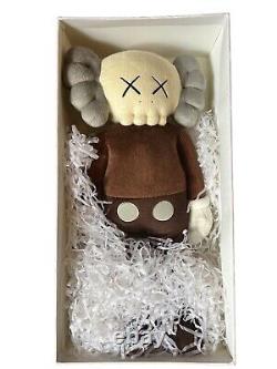 Kaws Companion Brown 2015 Rare Plush 16 Clean Slate Exhibit New! Limited