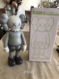 Kaws Companion Grey Open Edition Vinyl Figure 2016 Limited Edition GREEN BOX