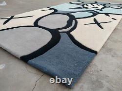 Kaws Companion Hand-Tufted Living Area Rug Living Room Rug Corner Rug Natural