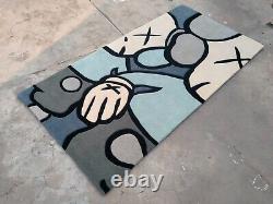 Kaws Companion Hand-Tufted Living Area Rug Living Room Rug Corner Rug Natural