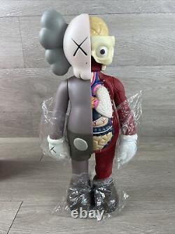 Kaws Companion Original Fake Flayed Open Dissected Open Edition Brown 14.5