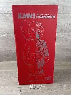 Kaws Companion Original Fake Flayed Open Dissected Open Edition Brown 14.5