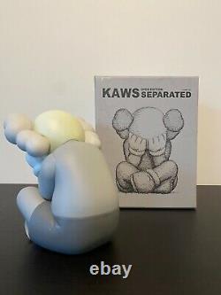Kaws Companion Separated Grey Figure Collection Sitting Down Toys Detailed