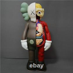 Kaws Figure 37cm Brown/Red Anatomical Figurine Doll Doll Model ^