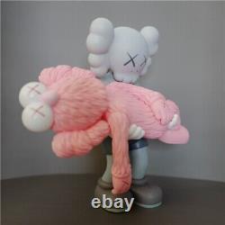 Kaws Gone 35cm Grey Carrying Pink Kaws