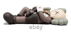 Kaws Holiday Singapore BROWN Vinyl Figure 100% Authentic New Sealed