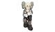 Kaws Holiday Singapore Figure Brown 100% Authentic