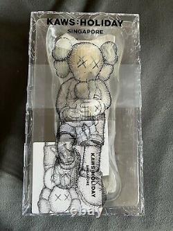 Kaws Holiday Singapore Vinyl Figure Brown IN HAND