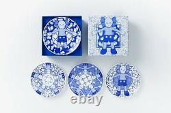 Kaws Holiday Taipei 2019 Plate Limited Edition Ceramic Plates (Set of 4)