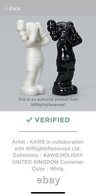 Kaws Holiday UK Ceramic Container Edition Of 1000 White