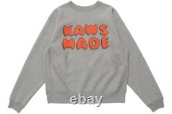 Kaws Human Made x Sweatshirt #3 Size Large Brand New