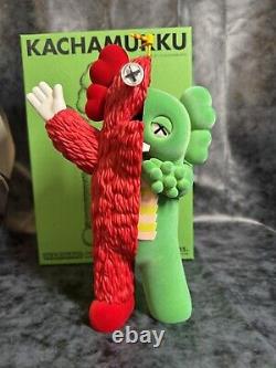 Kaws Kachamukku Vinyl Figure Green/ Red