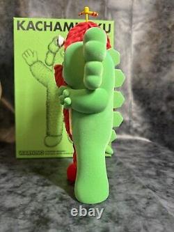 Kaws Kachamukku Vinyl Figure Green/ Red