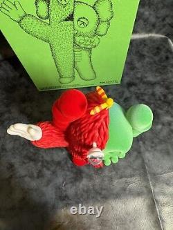 Kaws Kachamukku Vinyl Figure Green/ Red