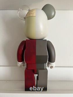 Kaws Original Fake Dissected Bearbrick 400%. Brand New Unopened. Red Brown Color