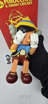 Kaws Pinocchio & Jiminy Cricket Vinyl Figure 2010