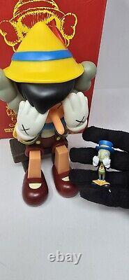 Kaws Pinocchio & Jiminy Cricket Vinyl Figure 2010