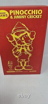 Kaws Pinocchio & Jiminy Cricket Vinyl Figure 2010