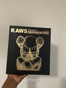 Kaws Seperated Vinyl Figure Black BRAND NEW IN HAND