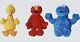 Kaws Sesame Street Plush Characters Big Bird, Cookie Monster, & Elmo