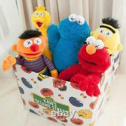 Kaws Sesame Street UNIQLO Plush DollComplete Doll Toy set 5 with box
