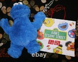 Kaws Sesame Street X UNIQLO Plush Doll Ernie Bert Elmo Cookie Monster Big Bird