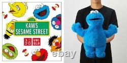 Kaws Sesame Street X UNIQLO Plush Doll Set Bundle Elmo, Cookie Monster, Big Bird