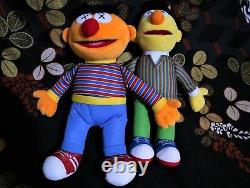 Kaws Sesame Street X UNIQLO Plush Doll Set Bundle Ernie & Bert Genuine Article