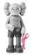 Kaws Share Pink Grey Vinyl Figure In Hand 100% Authentic