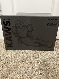 Kaws Time Off Black Figure- In Hand Fast Shipping