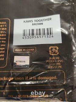 Kaws Together Vinyl Three 3 Figure SET Grey Black Brown Sealed Never Opened OE