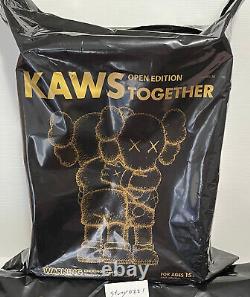 Kaws Together vinyl figure black