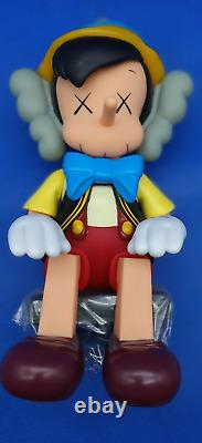 Kaws Toy Disney Pinocchio Sitting & Jiminy Cricket Companion Figures 22cm BNIB